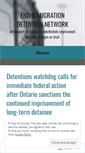 Mobile Screenshot of endimmigrationdetention.com